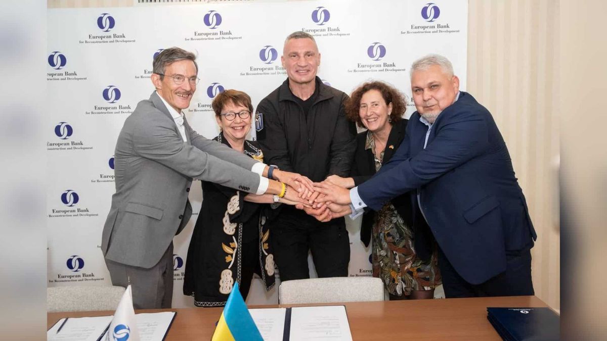 Київ підписав з ЄБРР кредит на 150 млн євро для оновлення метро