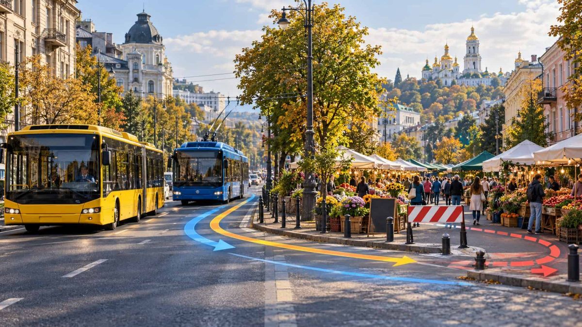 26–27 вересня змінять рух 6 маршрутів через ярмарки