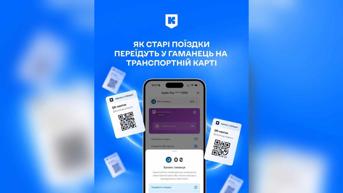 Невикористані поїздки за старими тарифами протягом тижня зарахують на «Мій Гаманець»