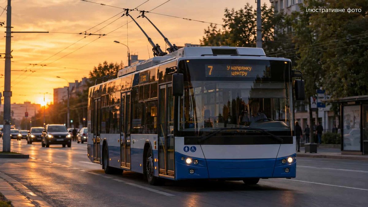 На вулиці Гетьмана перекрили рух і змінили маршрути 4 тролейбусів